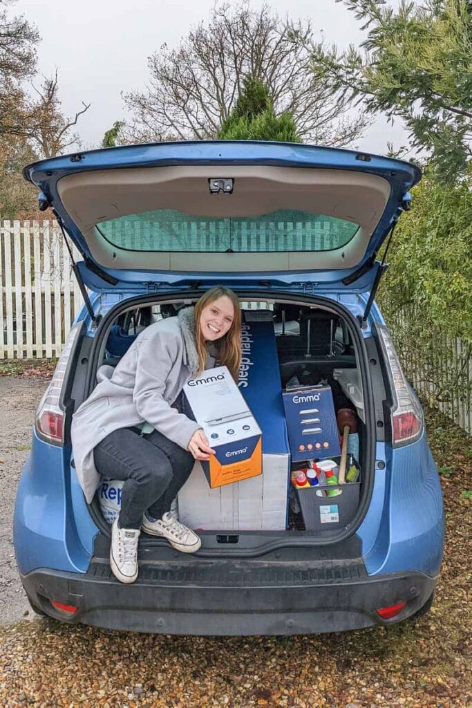 Can't believe you can fit a king size Emma mattress in a car!