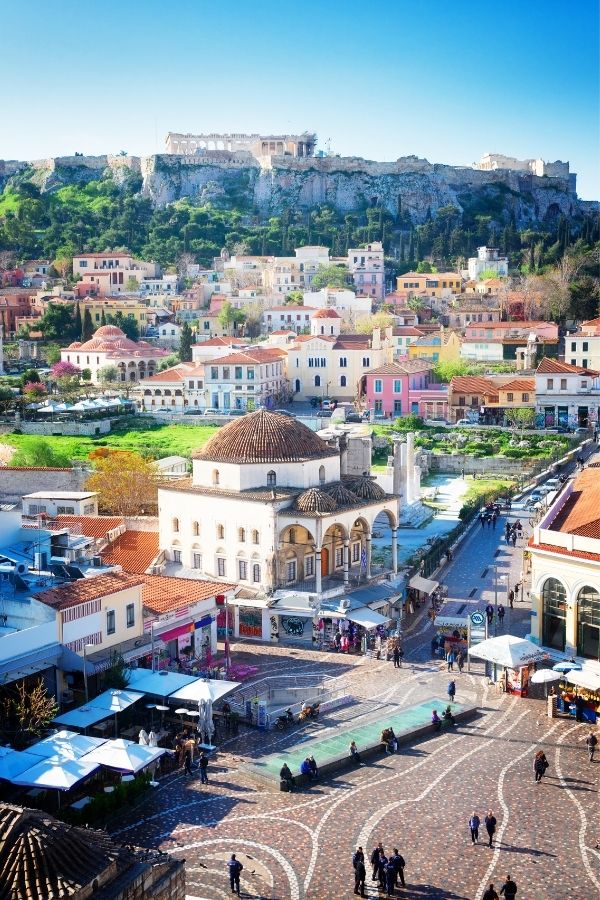 Monastiraki Square in Athens