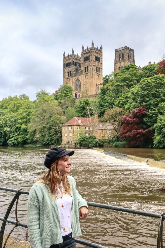 View from the Riverside Walk in Durham