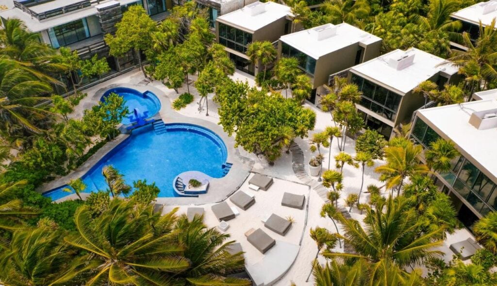 Hotel Casa Malca swimming pool is the place to be during the day