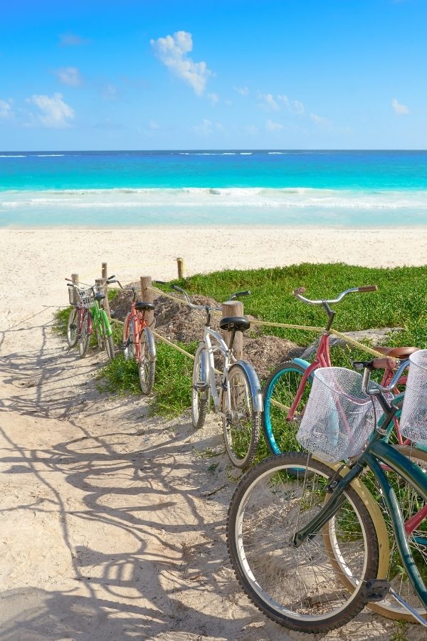 Tulum, Mexico has a beautiful beach
