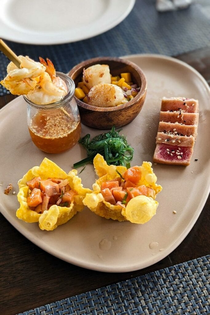 Delicious food at Garrya Tongsai Bay