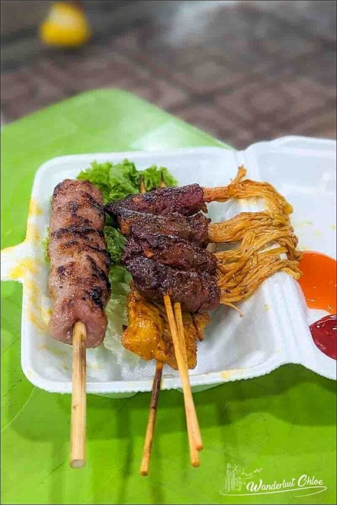 food at phu quoc night market