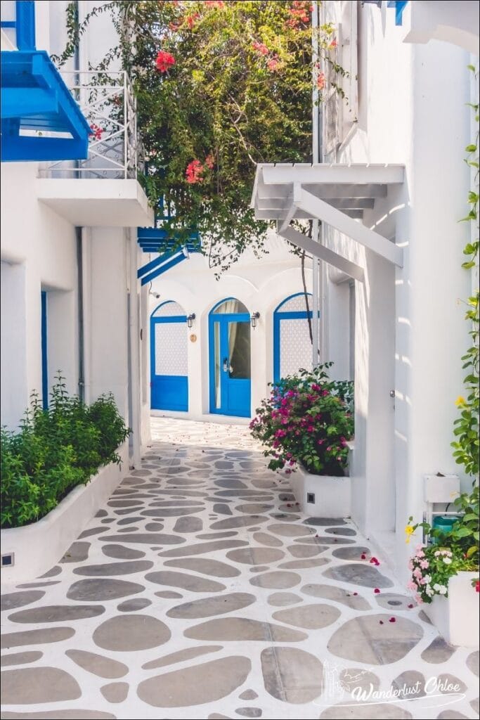 Santorini streets