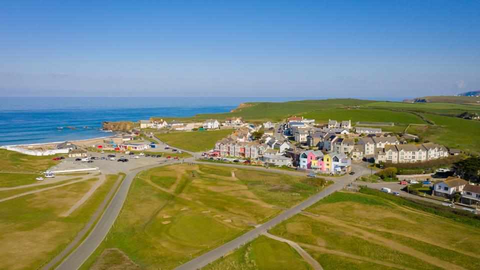The Pink House in Bude