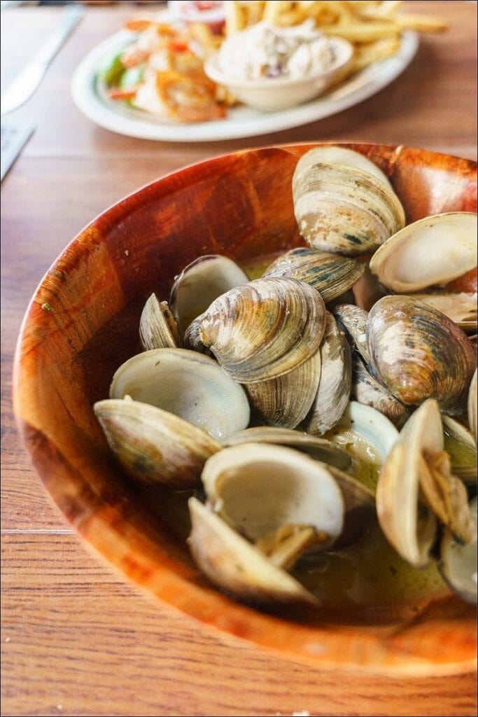 Clams at Half Shell Raw Bar