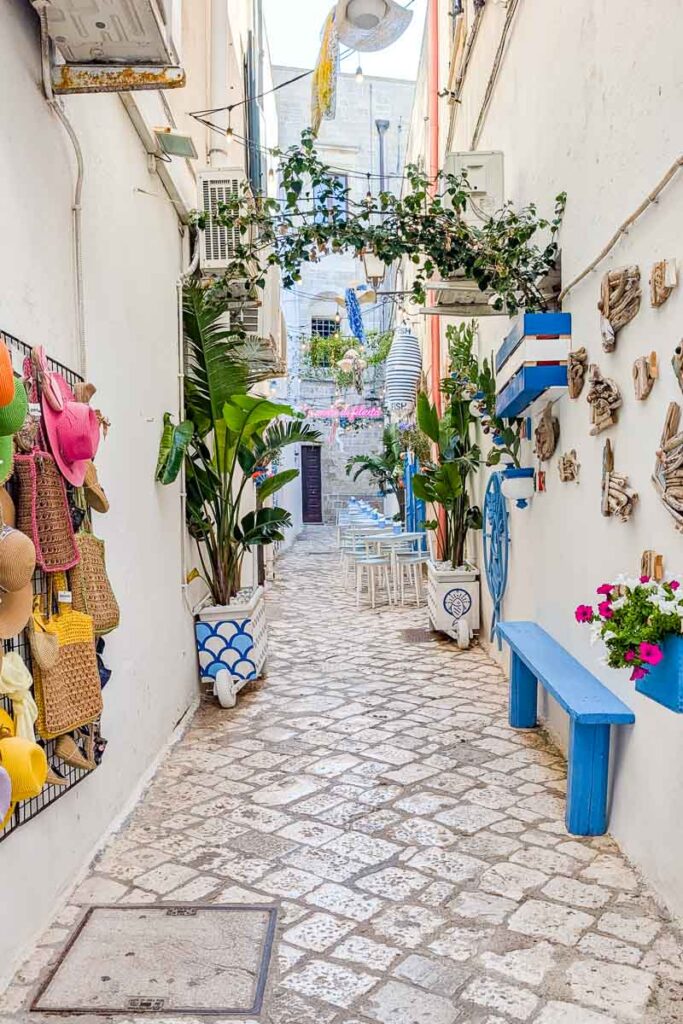 Streets in Otranto, Puglia