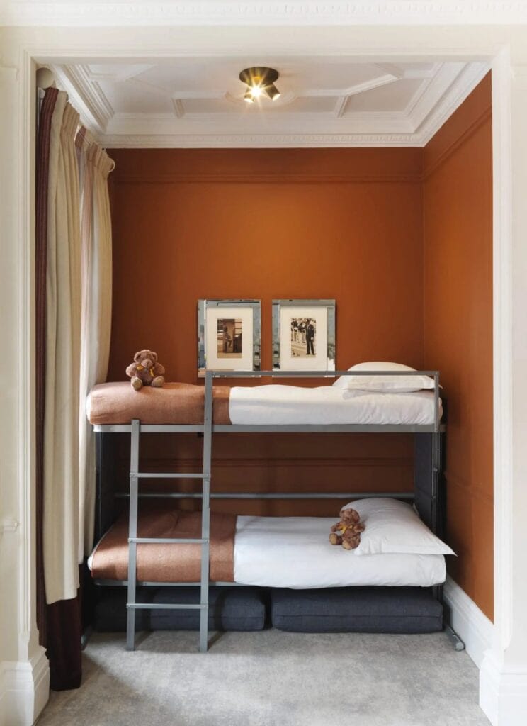 The Athenaeum bunk bed room