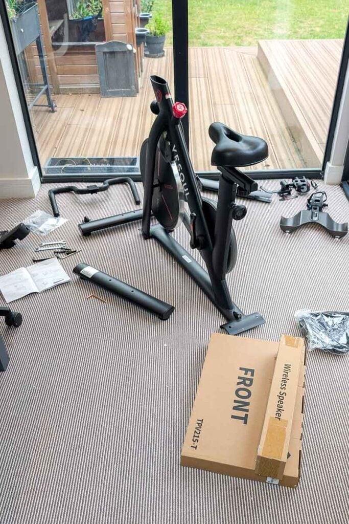constructing Yesoul G1M Plus Bike