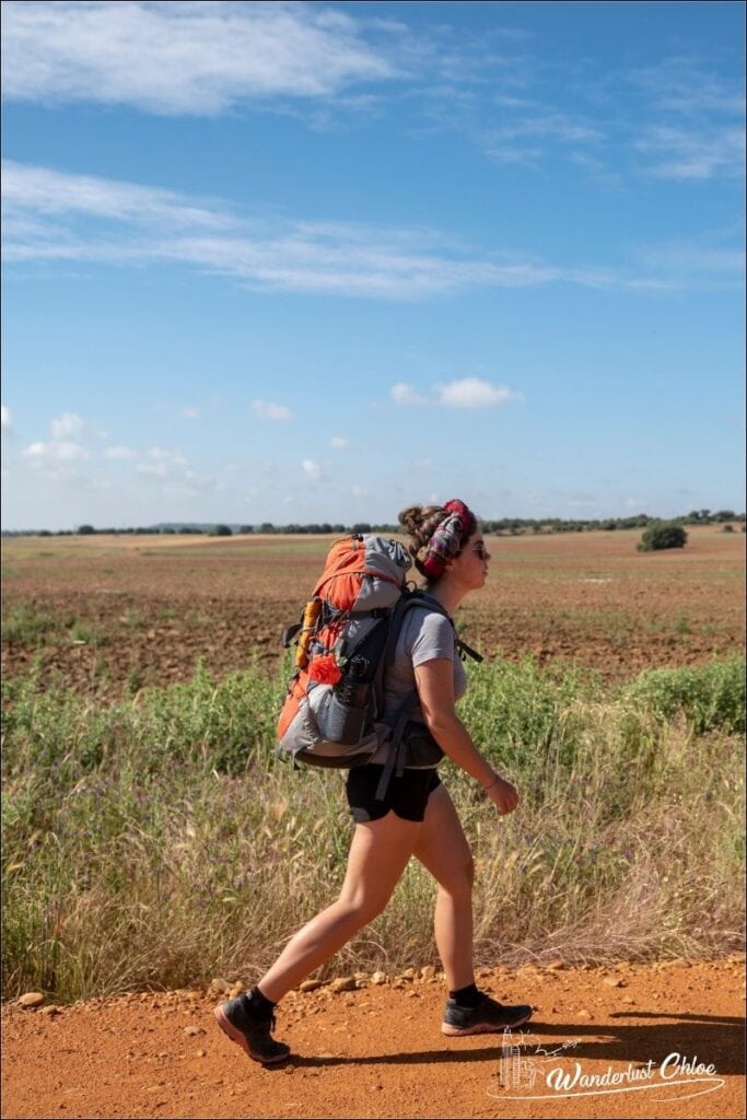 solo female hiker
